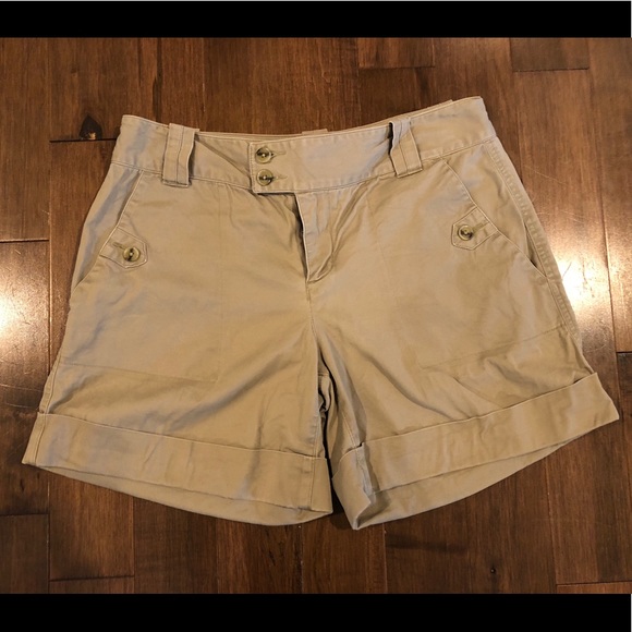 Banana republic khaki shorts Clearance